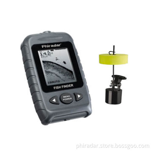 Dot Matrix Fish Finder, Helps User Find out the Location and Depth of Fish